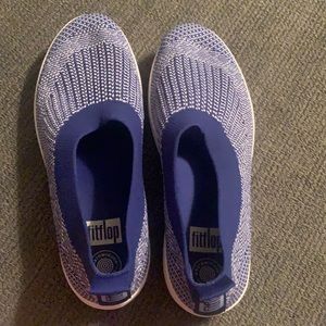 Fitflop blue slip ons